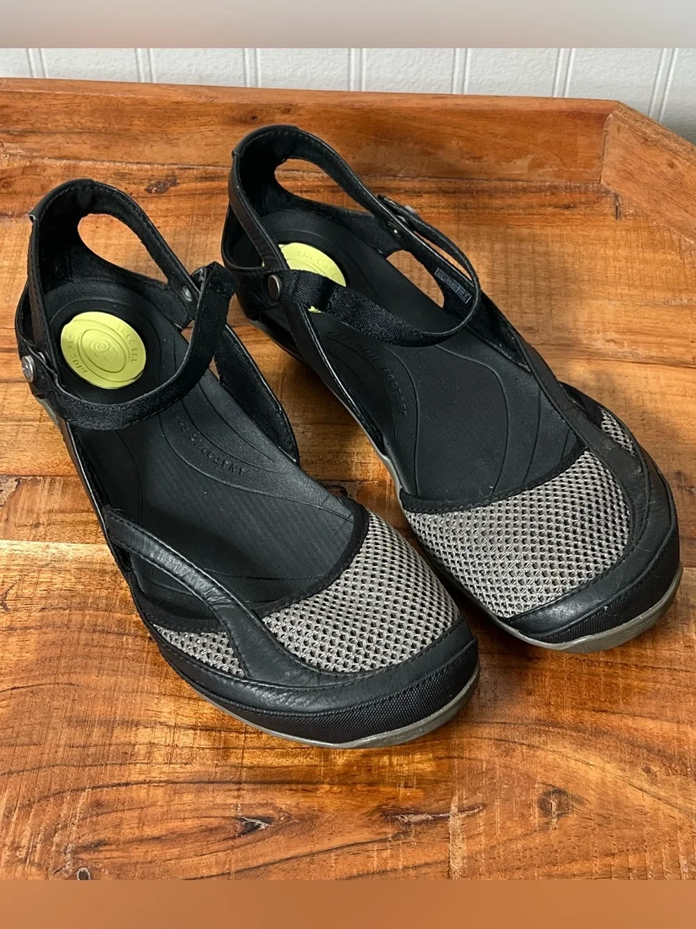 Teva Northwater Sport Mary Jane Sandals Mesh Black Outdoor Water Hiking Women 8
